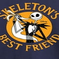 thumbnail image 3 of Disney - The Nightmare Before Christmas - Skeleton's Best Friend - Youth Long Sleeve Graphic T-Shirt, 3 of 5