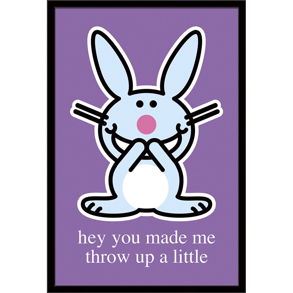 Happy Bunny Throw Up