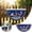 Dark Blue, variant on 4th of July USA Flag Banner 250th Anniversary Merica Bunting Half Fan Patriotic Porch Garland Decoration 1776-2026 US Red White Blue Memorial Flag with Stars and Stripes
