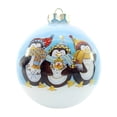thumbnail image 3 of Tamaño personalizado logotipo decoración del árbol de Navidad bola de cristal bola de Navidad adornos pintados a mano Navidad, 3 of 4