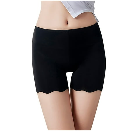 

Gyouwnll Sleepwear For Womens Pajamas For Women Leggings Pants Casual Solid Stretchy Underwear Shorts Seamless Safety