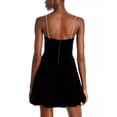 thumbnail image 2 of Bardot Womens Elsie Velvet Embellished Mini Dress, 2 of 11