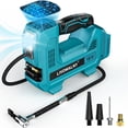 thumbnail image 1 of Inflador de neumáticos con compresor de aire LIVOWALNY inalámbrico con Makita 18V, 1 of 7