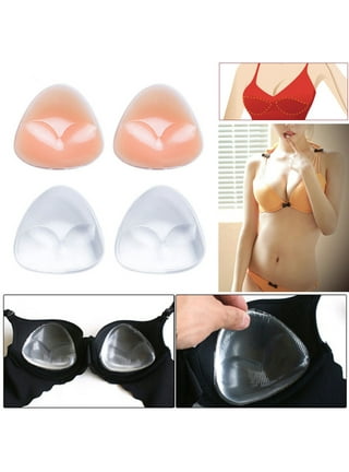 harmtty Women's Fashion Silicone Gel Bra Breast Enhancer Push Up Inserts  Pads 