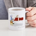 thumbnail image 6 of CafePress - Practice Maintains Perfect Mozart Piano Mug - 11 oz Ceramic Mug - Novelty Coffee Tea Cup, 6 of 6