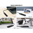 thumbnail image 3 of Rosewill USB-C to M.2 NVMe Tool-Free Enclosure Adapter, 10Gbps USB-C 3.1 Gen 2, Thunderbolt 3 Compatible, Supports M.2 NVMe SSDs 2230, Includes USB-C and USB 3.0 Cables - RHUB-20001, 3 of 7