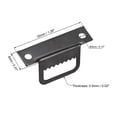 thumbnail image 3 of Picture Hangers, 1 1/4 Inch L Shape Double Hole w Screws for Frame Hanging, 100 Pcs, 3 of 4