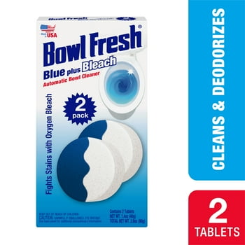  Fresh Automatic Toilet  Cleaner,  Freshener with Borax and Bleach, 2 Ct