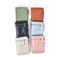thumbnail image 3 of Cartera de mujer Cartera corta fresca con cremallera para mujer Cartera de múltiples tarjetas de gran capacidad, moderna y versátil, 3 of 4