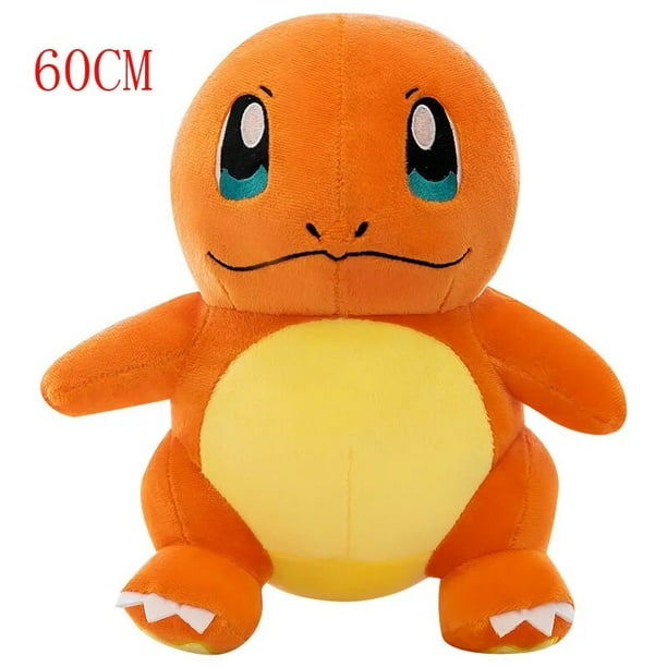 Tamaño grande Pokemon Charmander muñeco de peluche dragón dinosaurio peluches juguete Charmander almohada cojín colgante niños regalo de cumpleaños