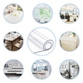 thumbnail image 2 of Nappe Imperméable PVC Transparente Anti-Huile Ronde en Plastique pour Maison Hôtel Table à Manger Protecteur, 2 of 9