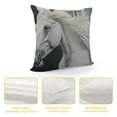 thumbnail image 4 of Cute White Beauty Pattern Throw Pillow, , Multicolor, 4 of 5