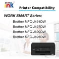 thumbnail image 2 of Starink Compatible LC3013 Ink Cartridge Replacement for Brother LC-3013 Used for MFC-J491DW MFC-J690DW MFC-J895DW, 2 of 5