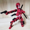 thumbnail image 3 of T13 Action Figure Titan 13 Action Figure,Lucky Robo 13 Action Figure Deadpool Figure Toys Super Hero 3D Printed Multi-Jointed Movable, Nova T 13 Action Figure Dummy 13 Action, 3 of 5