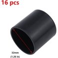 thumbnail image 2 of GFDYREE 16Pcs Round Shape PVC Rubber Covers Furniture Foot Table Chair Leg End Cap Cover Tip Protectors, 1-1/4 Inches, Black, 2 of 4