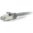 thumbnail image 2 of C2G Cat6a Snagless Shielded (stp) Network Patch Ethernet Cable, 10ft, Gray, 2 of 3