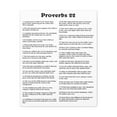 thumbnail image 5 of Scripture Walls Proverbs 22 Chapter White Bible Canvas Christian Wall Art Ready to Hang Unframed, 5 of 13
