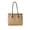 Khaki, variant on Beige Beige Commuter Tote Bag For Women Fall Winter Versatile Shoulder Bag Simple Style For Daily Work