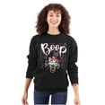 thumbnail image 3 of Betty Boop Cartoon Iconic Bling Women Crewneck Sweatshirt Brisco Brands S, 3 of 6