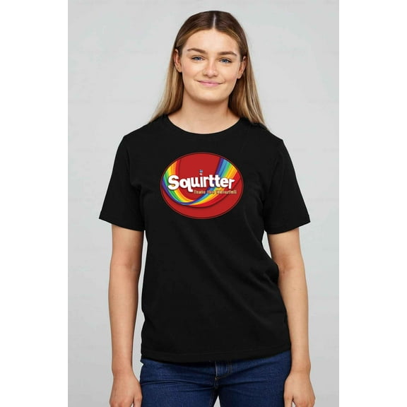 Squirtter Skittles Humorous Candy Inspired Funny Meme T-shirt
