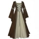 thumbnail image 2 of Disfraz de princesa Medieval renacentista de talla grande para mujer, disfraz de corte real hasta el suelo, vestido de fiesta elegante, Carnaval y Halloween, 2 of 5