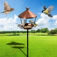 thumbnail image 5 of Txlpkdyx Bird Feeder,Vertical Bird Feeder with Anti-Spill Design,Iron Art Ground-Mounted Feeder,for Outdoor Lawns,Gardens,and Courtyards, 5 of 5