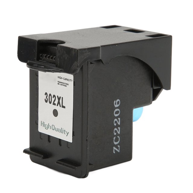 302XL Print Cartridge Durable High Density Sponge Widely Compatible Inkjet Cartridge for Officejet Deskjet Envy H 302XLBK