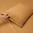 thumbnail image 3 of Nestl Twin Sheets Sets, 3 Piece 1800 Series Deep Pocket Twin Bedding, Soft Microfiber Kids Bedding Set, Misty Rose, 3 of 10