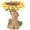 Brown, variant on Stamzod Garden Sunflower Bird Bath and Bird Feeder Resin Garden Decoration Home Outdoor Decoration