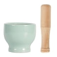 thumbnail image 1 of Mortar and Pestle Set Home Ceramic Garlic Pounding Bowl Kitchen Tools, 1 of 6