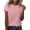 Pink, variant on Fashion Team Bride T-Shirts Party Crew Neck Short Sleeve Casual Tops for Women Summer Letter Print Soft Comfortable Loose Fit Cute Tees Bridesmaid Proposal Gift Army Green XXL