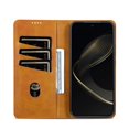 thumbnail image 2 of Decase Premium Leather Wallet Case for Samsung Galaxy S25 Ultra,with 3 Card Slots, Cash Pocket, Magnetic Closure, Slim & Stylish Folio Case, PU+TPU Shockproof Durable Protective Phone Case,Brown, 2 of 9