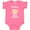 Hot Pink, variant on Inktastic Future Oral Surgeon Occupation Boys or Girls Baby Bodysuit