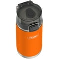 thumbnail image 3 of Thermos ICON Series Kid's Stainless Steel Spout Water Bottle, Orange, 18oz, 3 of 8