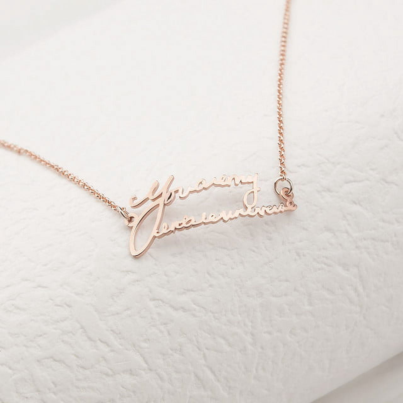 Handwriting Bracelet 925 Sterling Silver - Actual Signature Bracelet Memorial Gift - Mom, Dad Handwriting Bracelet - Custom Handwritten Gift - Personalized Handwritting Chain Bracelet for Female