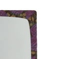 thumbnail image 3 of Ambesonne Rose Pattern Fitted Sheet, Botany Leaves Dreamy, King Size, Pale Purple Sand Brown, 3 of 5