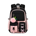 thumbnail image 7 of 3-Piece Large Capacity Backpack Set with Lunch Bag and Pencil Case, Waterproof Laptop Bookbag for Travel and Daily Commute, Lightweight Computer Daypack for Men Women, Great for Work Weekend Trips, 7 of 7