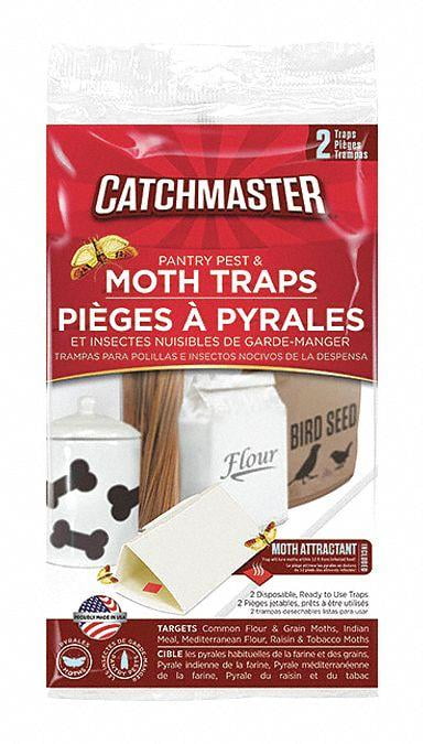 Catchmaster Bait Box Moth Trap for Flies, Gnats, Mosquitoes, Moths, 1EA - 4XTZ9