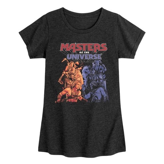 Masters of the Universe - Good Vs. Evil - Youth Girls Fitted Short Sleeve T-Shirt