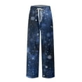 thumbnail image 7 of JGNGSHN Men's Christmas Pajamas Pants Lightweight Cute Print Pjs Bottoms Sleepwear Bottom Pants with Pocket Drawstring, 7 of 7