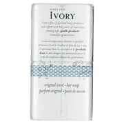 Ivory Bar Soap, Original Scent, All Skin Types, 4 Count, 4 Ounces Each