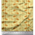 thumbnail image 1 of Soimoi Poly Crepe Fabric Giraffe Kids Print Fabric by Yard 42 Inch Wide, 1 of 3