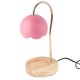thumbnail image 2 of Lámpara calentadora de velas con fragancia, cera perfumada de fusión, farol calentador de velas de Metal regulable con Base de madera para dormitorio, enchufe europeo, 2 of 5
