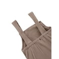 thumbnail image 3 of Kmbangi Infant Sleeveless Jumpsuit with Large Pockets, Adjustable Strap, 3 of 7