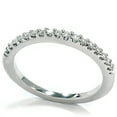 thumbnail image 3 of Pompeii 14K White Gold VS Diamond Wedding Anniversary Ring (F,VS), 3 of 3