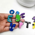 thumbnail image 5 of 26pcs Alphabet Lore Shoe Charms Shoe Decoration Cartoon Letter Charms For Diy Croc Clog Sandals Bracelet Wristband Decoration Accessories Party Favor, 5 of 5