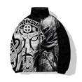 thumbnail image 2 of Abrigos de invierno de estilo nuevo para hombre, modernos y versátiles, con estampado de guerreros del siglo pasado, chaquetas cómodas y cálidas para hombre, abrigo para hombre, 2 of 5