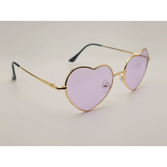 Lb diamond - Heart Shape Heart Sunglasses Retro Vintage Boho