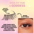 thumbnail image 4 of Salon Perfect Goddess Persona Natural Fake Lashes False Eyelashes, 658, 1 Pair, 4 of 5