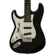 Sawtooth ES Series Left-Handed Electric Guitar, Citron Vanilla Cream with White Pickguard